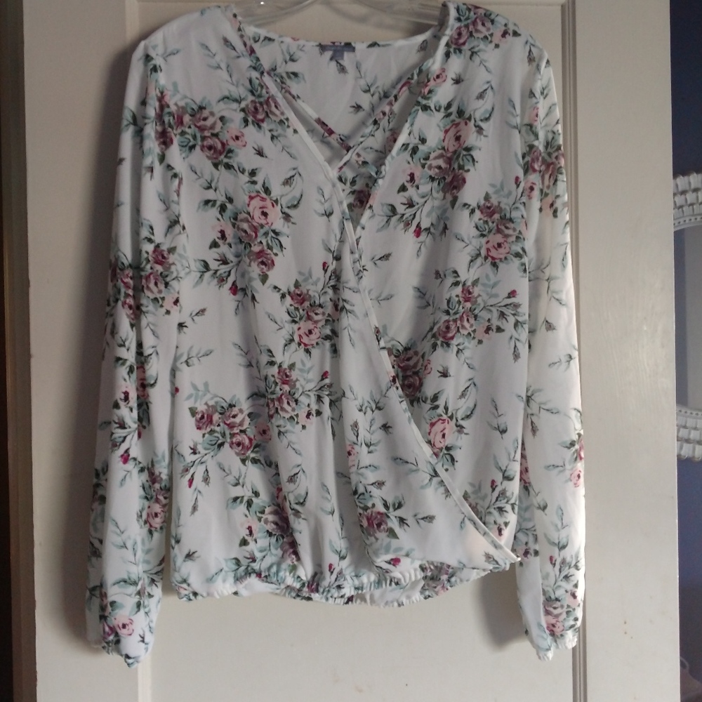 Floral Charlotte Russe Blouse